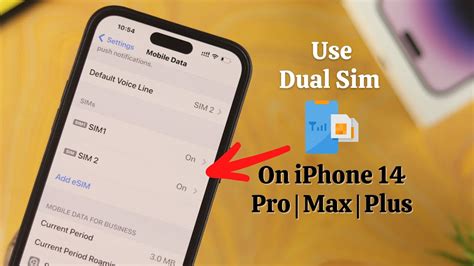 does iphone 14 plus have dual sim|Using Dual SIM with an eSIM .